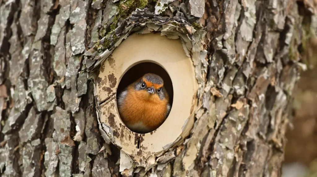 Avant le printemps, les foyers britanniques installent cet accessoire en bois au jardin pour sauver les oiseaux