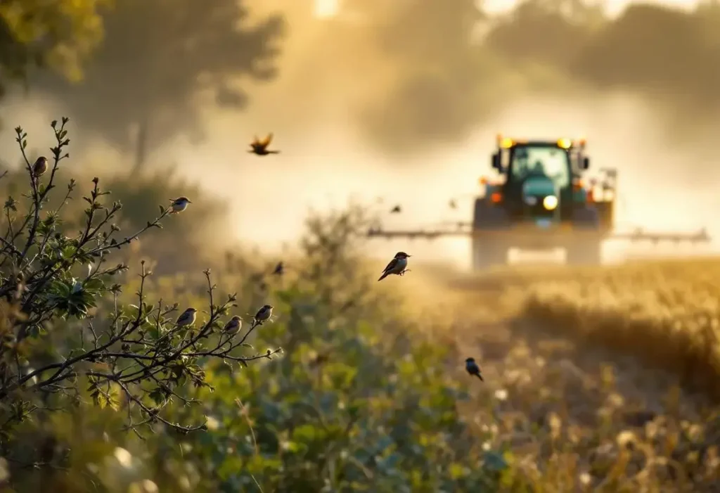 « Plus il y a de pesticides, moins les oiseaux sont abondants » selon une étude