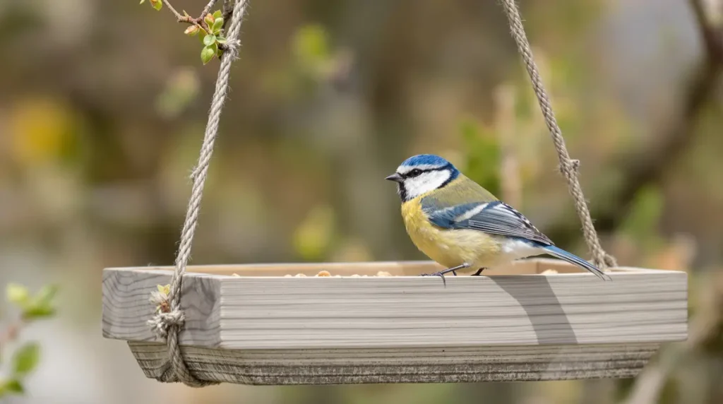 Fin de saison des boules de graisse et graines pour nos oiseaux du jardin