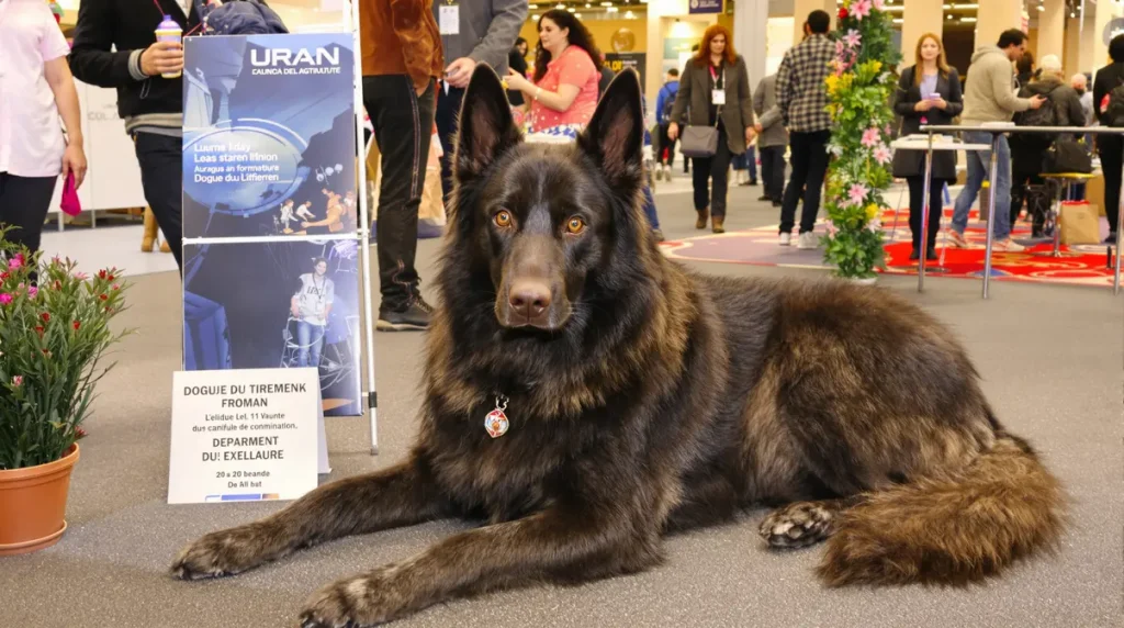 Salon de l'Agriculture : ce Dogue du Tibet mayennais sacré champion de France vise maintenant le Concours général agricole
